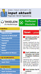 Mobile Screenshot of input-aktuell.de