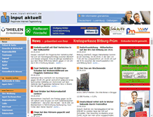 Tablet Screenshot of input-aktuell.de